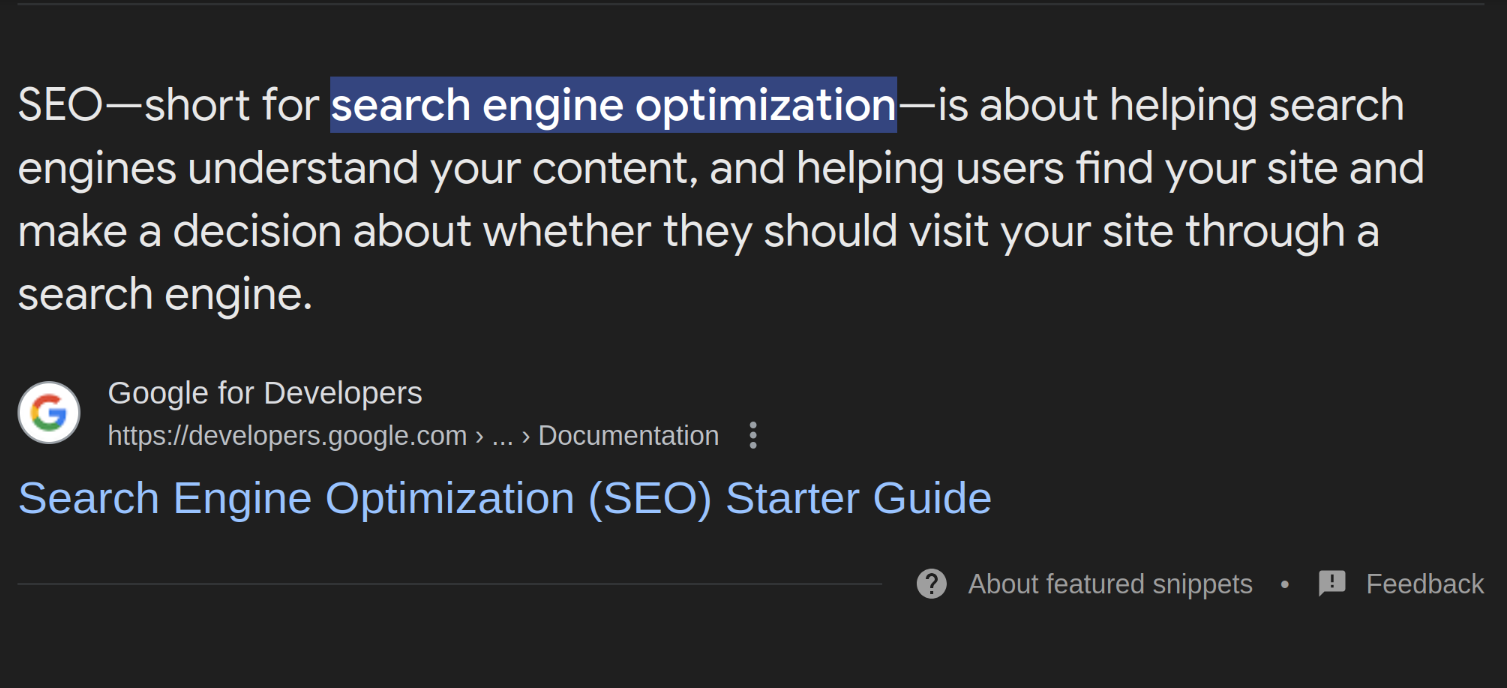 SEO & Optimization